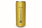 Aluminium Can Bottle Mockup, a Product Mockup by graphypix (Thumbnail 1 of 4)