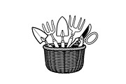 50 Woven Basket Vector Bundle, an Illustration by Designs_River (Thumbnail 44 of 51)