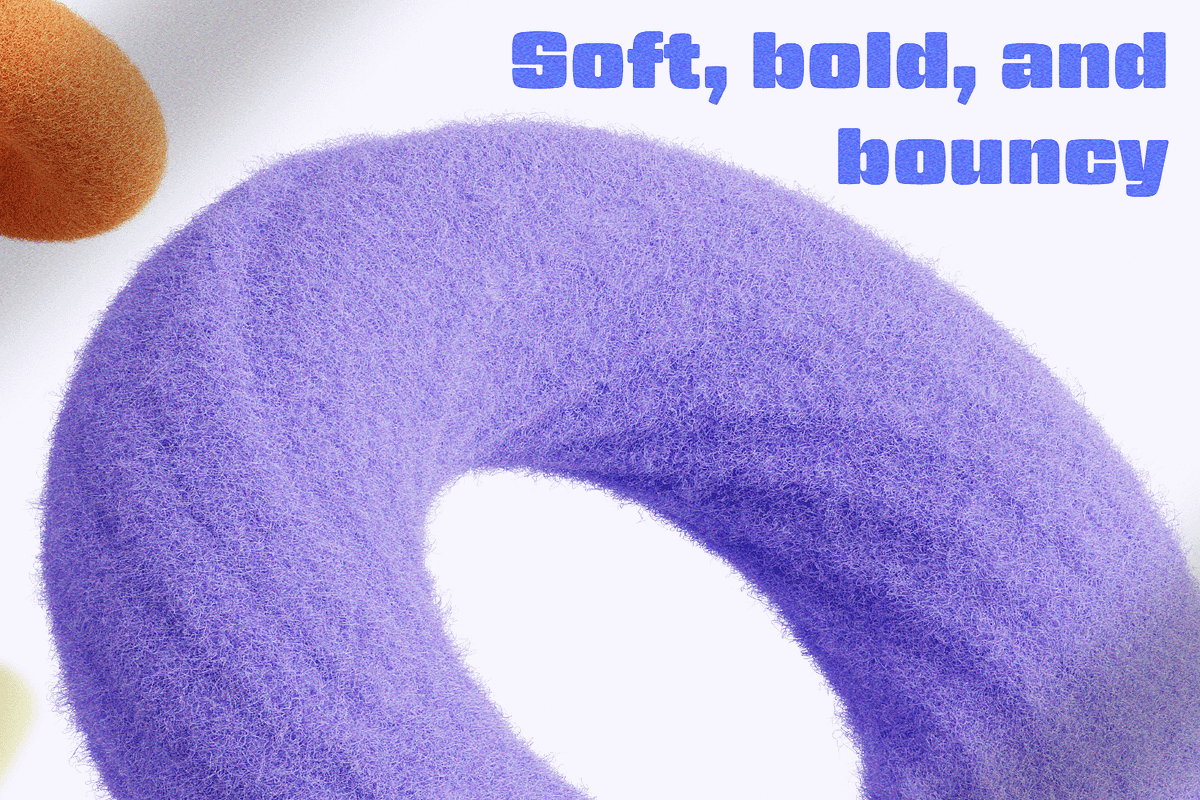 100 Fluffy 3D Elements, an Object Graphic by Tridimensi Pro (Photo 5 of 18)