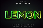 40 Neon text effect editable Vol 2, a Plug-in Add-On by Aglonemadesign (Thumbnail 11 of 25)