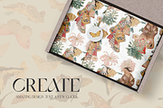 Ikigai Oriental Vintage Design Set, an Object Graphic by Beauty Drops (Thumbnail 6 of 12)