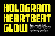 CS Vontech – Y2K Font, a Sans Serif Font by Craft Supply Co. (Thumbnail 4 of 8)