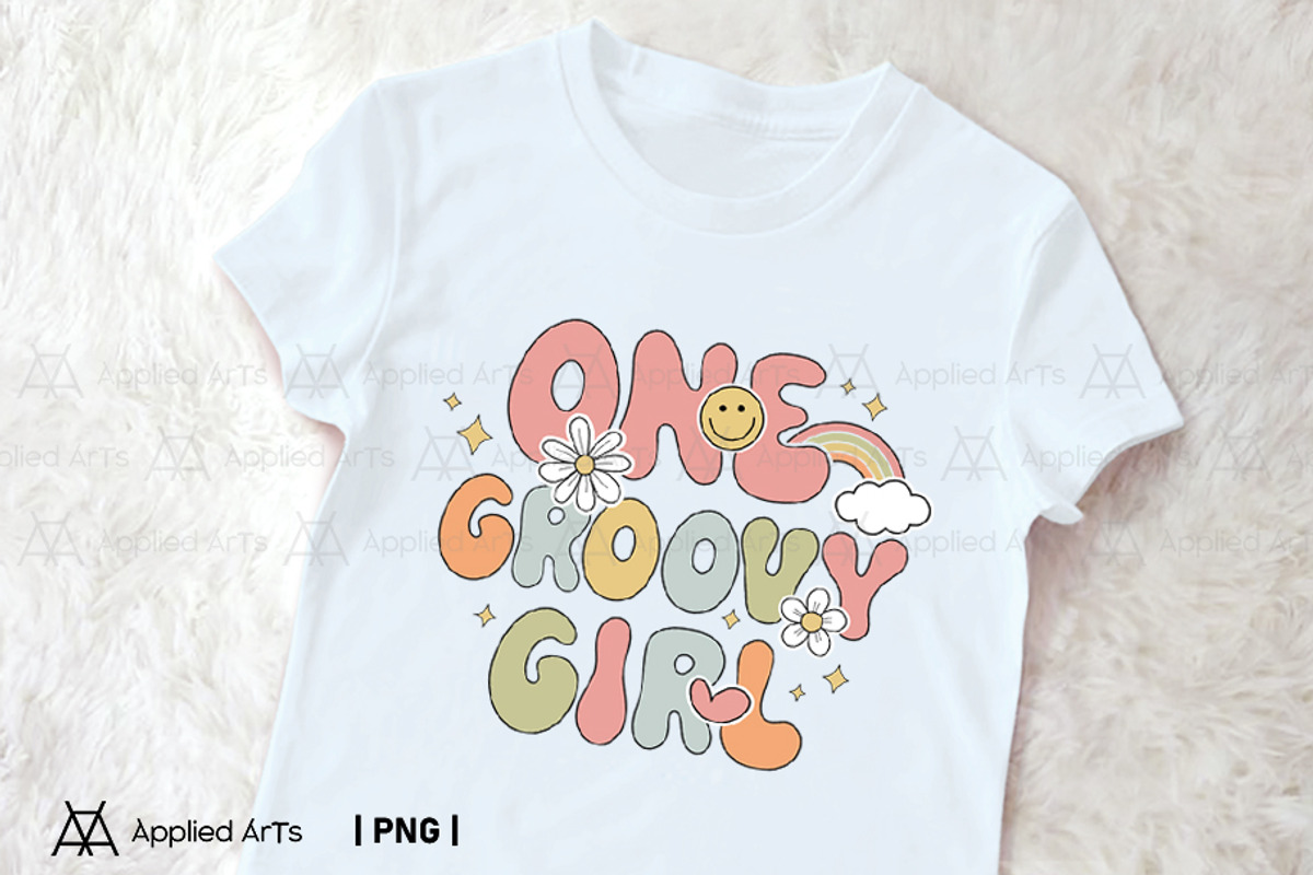 One Groovy Girl PNG - 1st Birthday, an Object Graphic by Applied Arts (Photo 3 of 5)