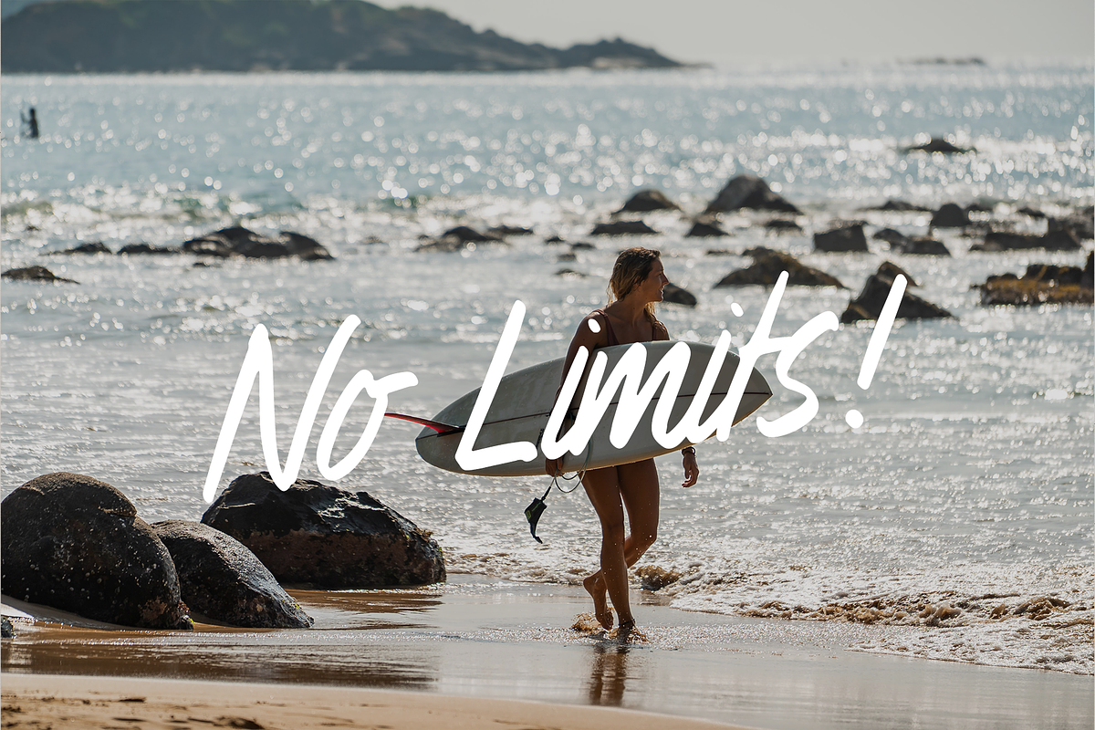 Kahuna brush script font, a Script Font by zansari foundry (Photo 5 of 6)