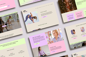 Claire -Squarespace Website Template