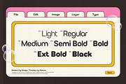 GC Bumble – Rounded Sans Display, a Sans Serif Font by Glyphonic (Thumbnail 10 of 15)
