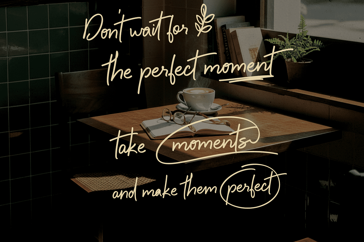 Boundless Wing Handwritten Font, a Handwritten Font by Letterhanna Studio (Photo 5 of 12)