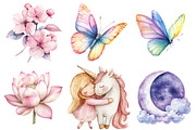Magical Kingdom Pastel Cute Unicorn, an Illustration by CitraGraphics (Thumbnail 4 of 5)