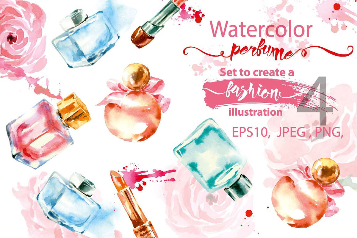 Fashion  Bundle, a Decorative Illustration by Gulnara Khadeeva (Photo 9 of 9)