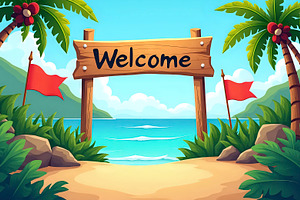 Design a fun flat cartoon vector of, a Photo by LOGOCREATIVE