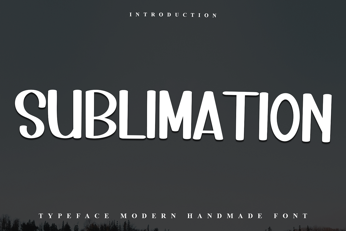 Sublimation, a Serif Font by InermediaSTUDIO (Photo 1 of 7)
