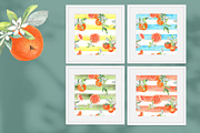 Watercolor Oranges, an Illustration by JennyColorArt (Thumbnail 10 of 13)