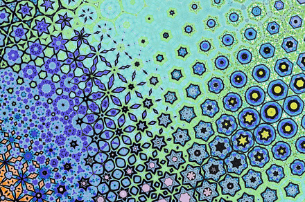 Abstract colorful geometric, an Abstract Photo by ariadna de raadt