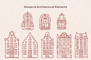 Christmas Wonderland hand drawn set, a Seasonal Illustration by Idressart (Thumbnail 4 of 13)