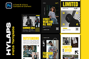 Hylaps Social Media Template, a Social Media Template by Shinra Labs (Thumbnail 1 of 4)