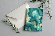Teal & Gold Marble Textures, a Texture Graphic by Artful Assets Boutique (Thumbnail 4 of 4)