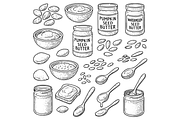 Pumpkin and Watermelon Seed Butter, an Object Graphic by RT Studio (Thumbnail 1 of 3)