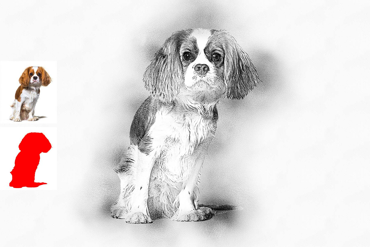 Realistic Pencil Drawing Action, an Action Add-On by MRI STUDIO (Photo 9 of 10)
