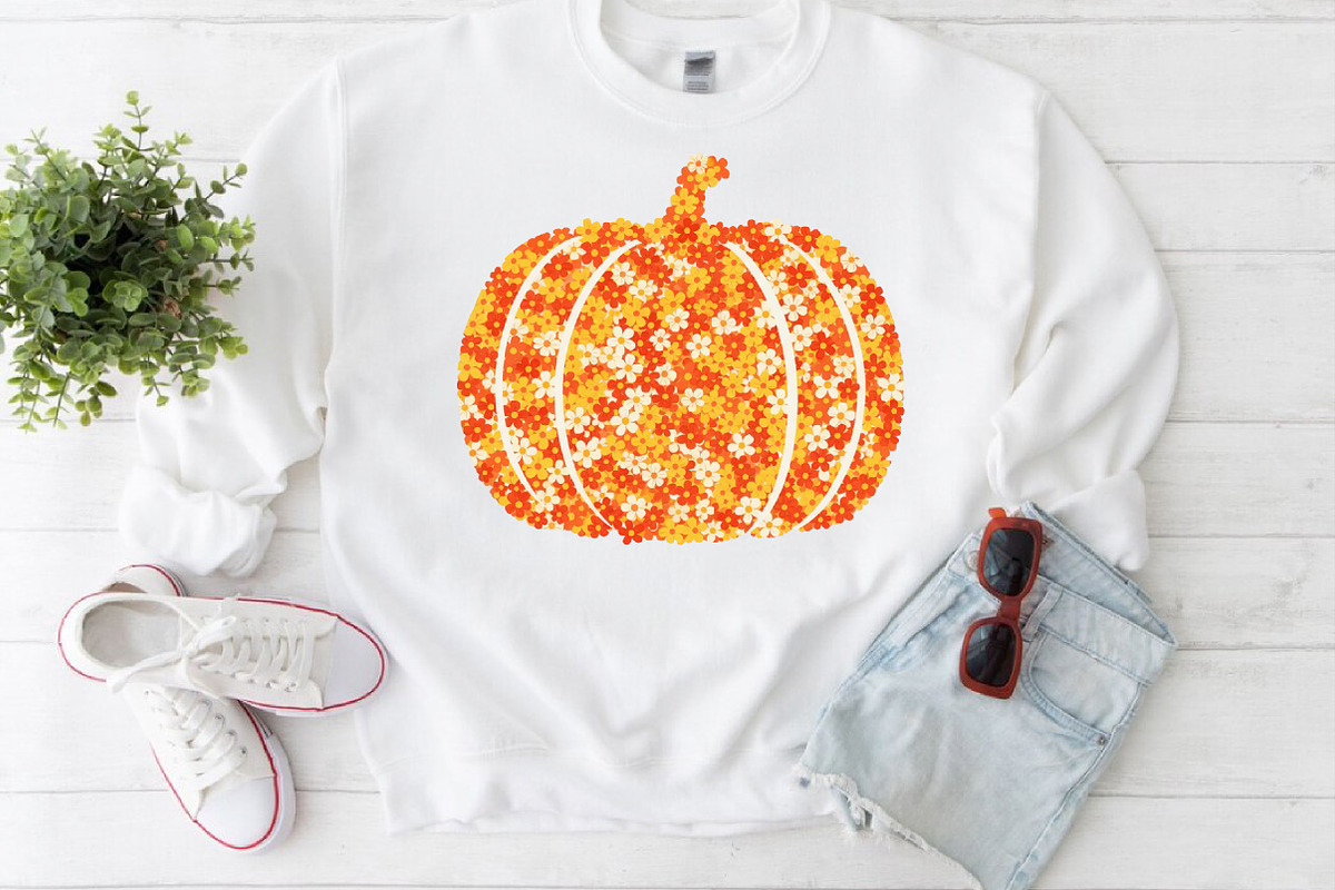 Floral Pumpkin Png Chinoiserie Fall, an Illustration by Craft Nest (Photo 5 of 6)