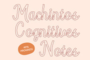CS Alicent Dashed, a Script Font by Craft Supply Co. (Thumbnail 4 of 8)