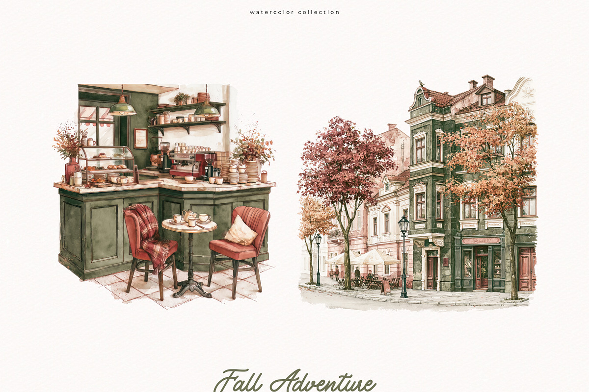 Fall Adventure Collection, a Seasonal Illustration by PeDe Designs (Photo 8 of 17)