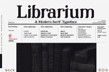 Librarium - Serif Font Family