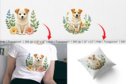 Dog Embroidery Clipart, a Graphic by Artnoy (Thumbnail 3 of 5)