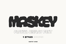 Maskey – Playful Display Font