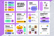 Corporate Post Template, a Social Media Template by MightyDesign (Thumbnail 1 of 6)