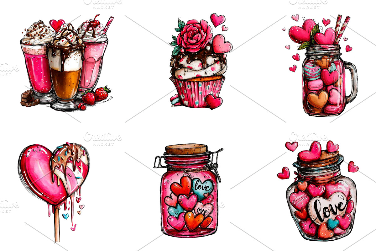 Howdy valentine's Sublimation, an Illustration by CreationArt (Photo 5 of 6)