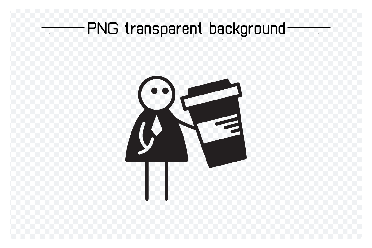 Business People Stick Figure Clipart, a Work Illustration by Designfour (Photo 4 of 8)