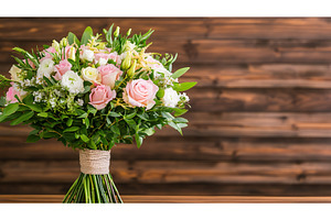 Elegant bouquet of pink and white, a Beauty & Fashion Photo by Lermont51
