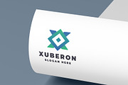 Tech & Data Hub Geometric X Logo, a Branding & Logo Template by Design_Planet (Thumbnail 1 of 2)