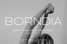 Borndia - Simply Sans Serif Font