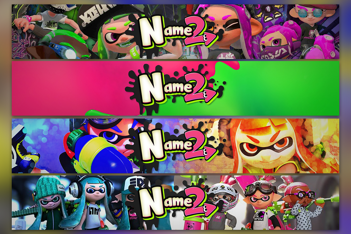 YouTube Gaming Banners Set 2, a Social Media Template by Lordsse (Photo 1 of 5)