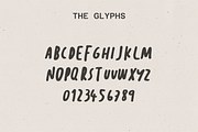 Sunday morning hand-drawn font, a Font by zansari foundry (Thumbnail 2 of 5)