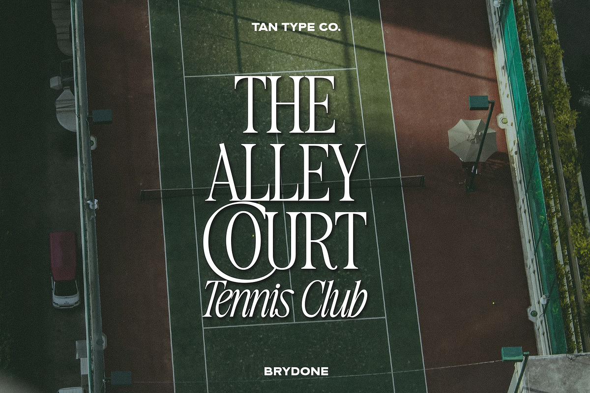 TAN-BRYDONE, a Font by TanType (Photo 15 of 16)