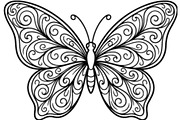 Butterfly SVG Bundle, an Object Graphic by Gfx_Store (Thumbnail 21 of 32)