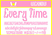 Boys and Girl font, a Font by weknow (Thumbnail 3 of 8)