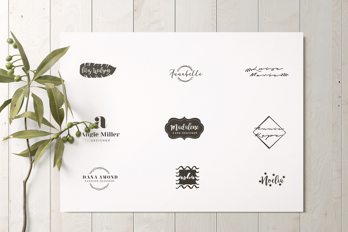 Allure Feminine logo pack, a Branding & Logo Template by Nues Design (Photo 15 of 17)