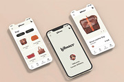 Smartphone Screen Mockup –Mobile App, an iPhone Mockup by DesignRushMarket (Thumbnail 5 of 12)