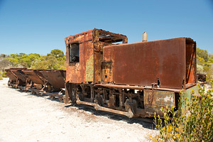 Rusty Train, an Industrial Photo by THP Creative