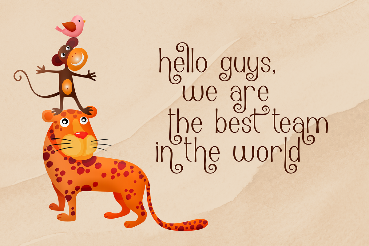 Hola Sophia | Cheerful Font, a Font by RT Studio (Photo 4 of 10)