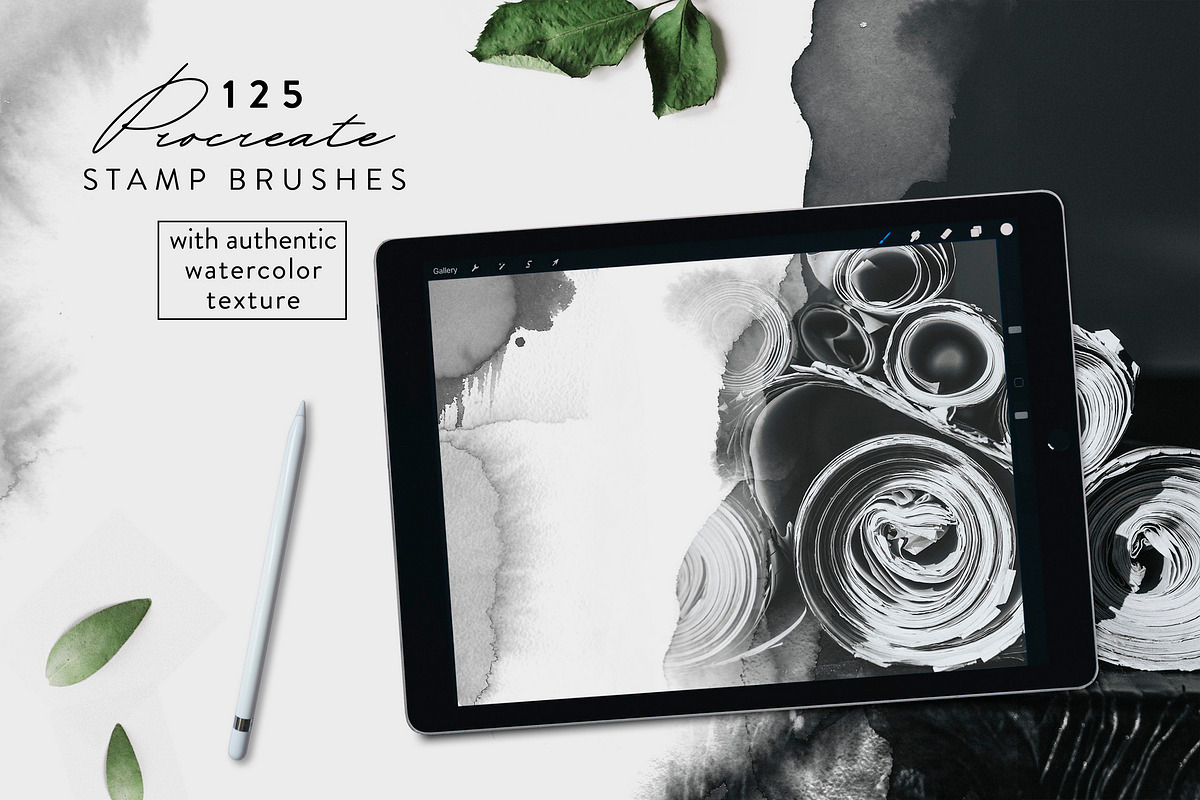 All Procreate Stamp Brushes Bundle, a Brush Add-On by Struvictory.art (Photo 11 of 27)