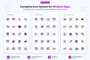 CRM Dashboard Icons, an Outline Icon by vexper (Thumbnail 3 of 10)