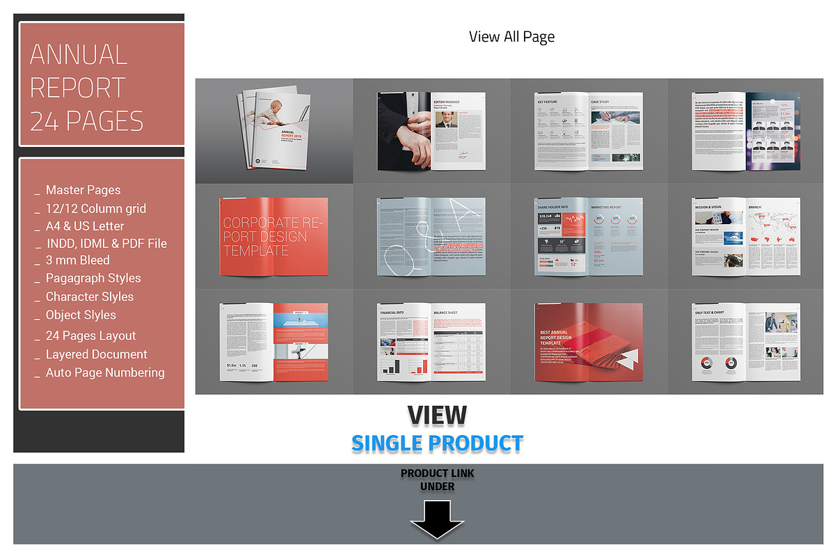 Big Bundle Annual Report-1, a Brochure Template by alimran24 (Photo 7 of 10)