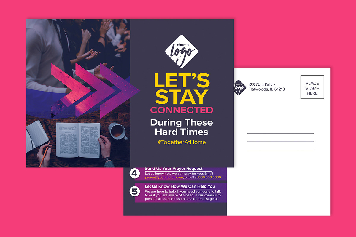 Let's Stay Connected COVID-19, a Card Template by IFBdesign (Photo 6 of 8)