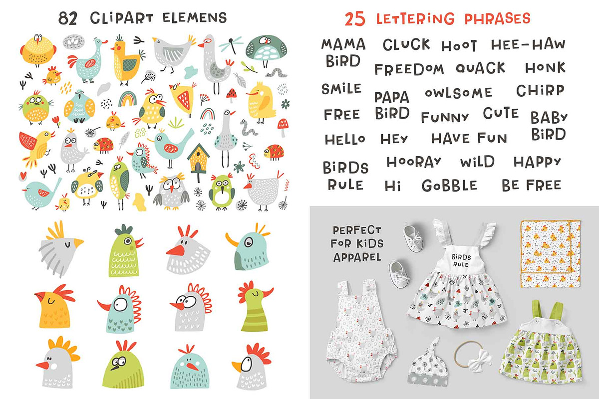 BIG KIDS BUNDLE - Graphic & patterns, a Graphic by Murvin (Photo 9 of 19)