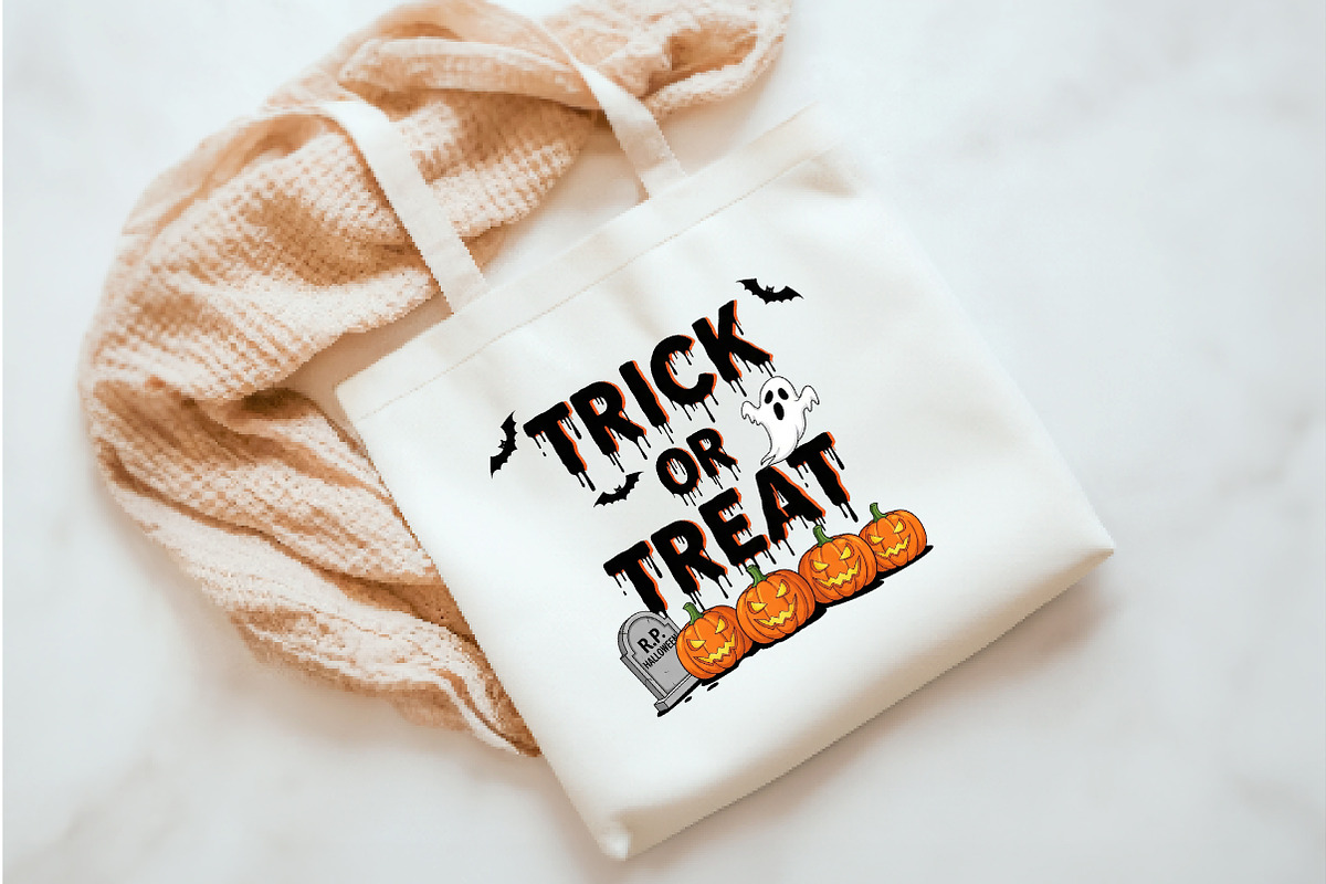 Trick or treat png sublimation, an Illustration by Watercolor design (Photo 3 of 3)