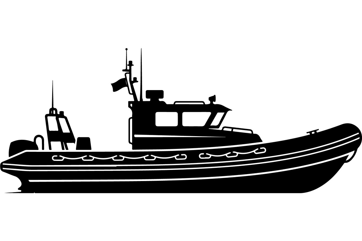 Boat & Ship Silhouette Vector Mega, an Object Illustration by Designer_Momina (Photo 2 of 21)